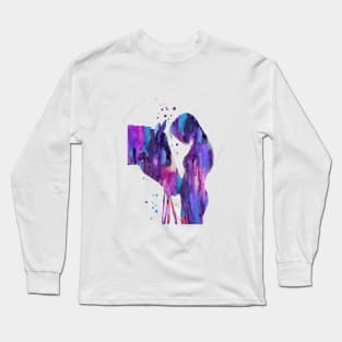 Girl with horse Long Sleeve T-Shirt